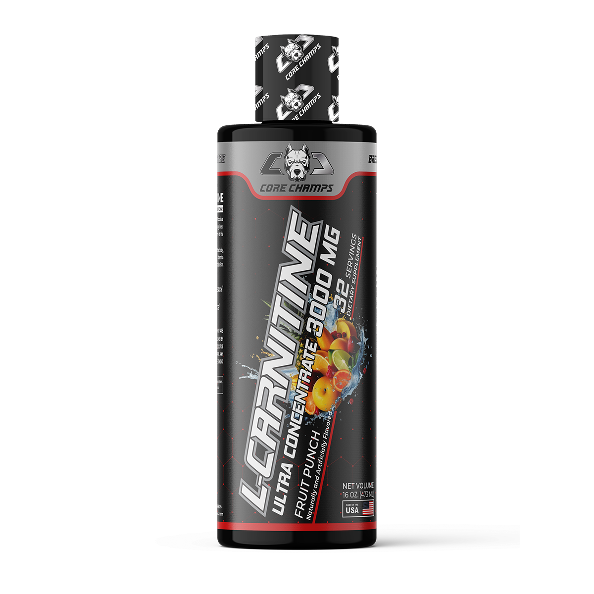 Core Champs L-Carnitine 3000mg - Use Fat As An Energy Source CORE CHAMPS Core Champs L-Carnitine 3000mg - Use Fat As An Energy Source CORE CHAMPS